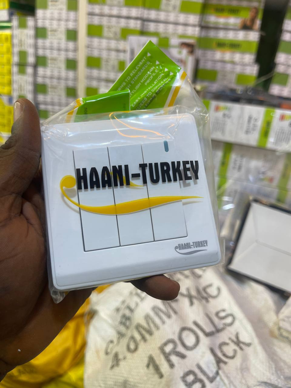 3 Gang 2Way Switch Haani